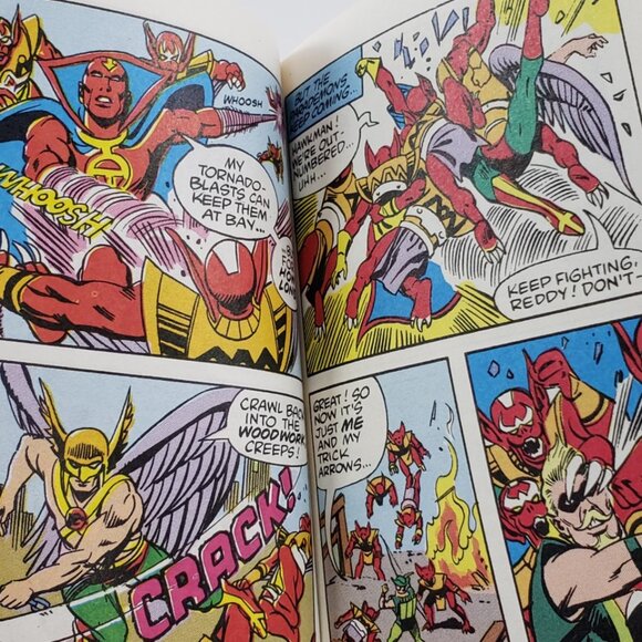 1985 Kenner DC Super Powers Red Tornado Vintage Original Action Figure With Cape - Picture 9 of 10